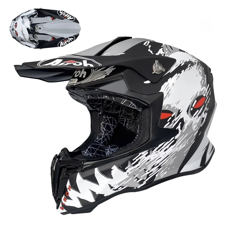 Original Airoh Off-road Motorcycle Helmet Full Face Racing Casco Moto Bicycle Downhill Motocross Helmet AM DH Mountain Bike DOT
Original Airoh Off-road Motorcycle Helmet Full Face Racing Casco Moto Bicycle Downhill Motocross Helmet AM DH Mountain Bike DOT