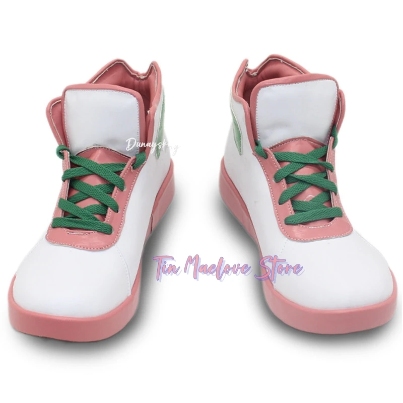 Anime Cosplay Shoes Dandadan Ayase Momo Custom Sneakers Pink White Green Laces High-Top Cosplay Footwear Size 36-48 Dunayskiy@@
Anime Cosplay Shoes Dandadan Ayase Momo Custom Sneakers Pink White Green Laces High-Top Cosplay Footwear Size 36-48 Dunayskiy@@