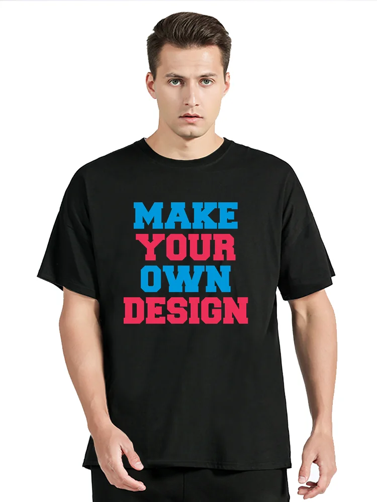 Custom For Him Your Own Logo Summer Tshirt Photo Customized Here Short Sleeve Cotton T-shirt Personalized O-neck Tees T Shirt
Custom For Him Your Own Logo Summer Tshirt Photo Customized Here Short Sleeve Cotton T-shirt Personalized O-neck Tees T Shirt
