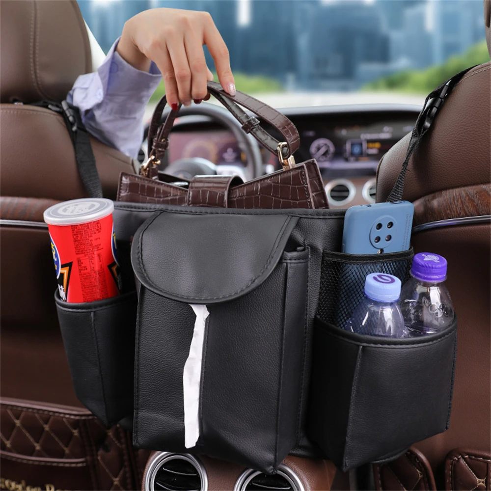 Pu Leather Car Handbag Holder Interior Auto Seat Middle Box Seat Hanger Storage Bag Hanging Pocket Handbag Easy Installation
Pu Leather Car Handbag Holder Interior Auto Seat Middle Box Seat Hanger Storage Bag Hanging Pocket Handbag Easy Installation