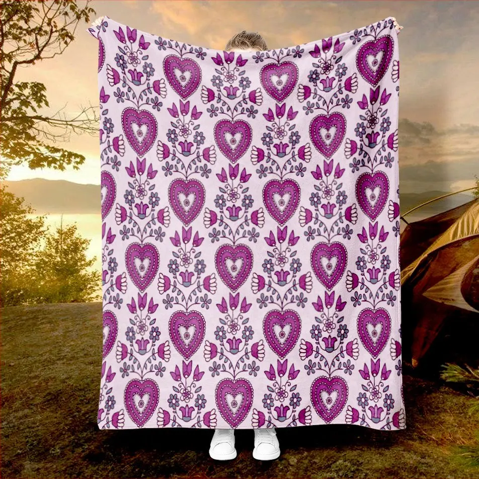 One piece of fresh floral pattern, versatile for all seasons, colorful and energetic flannel blanket
One piece of fresh floral pattern, versatile for all seasons, colorful and energetic flannel blanket