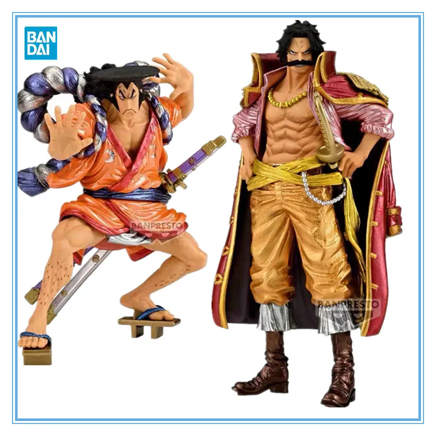 Bandai Original Banpresto Anime One Piece KOA Art King Gol D Roger Kozuki Oden PVC Action Figure Model Collectable Toys
Bandai Original Banpresto Anime One Piece KOA Art King Gol D Roger Kozuki Oden PVC Action Figure Model Collectable Toys