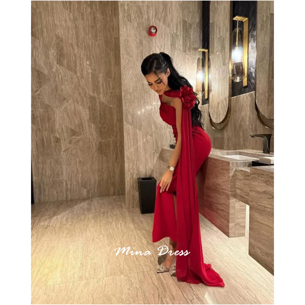 Mina Customized Flowers Arabic Evening Dress Luxury Party Dress Sleeveless Dresses for Special Occasions Back-length Shawl Prom
Mina Customized Flowers Arabic Evening Dress Luxury Party Dress Sleeveless Dresses for Special Occasions Back-length Shawl Prom
