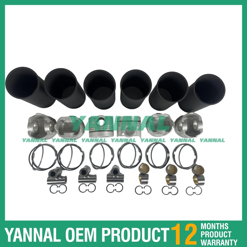 Новый комплект гильз цилиндра 6SA1 для запасных частей двигателя Isuzu
Новый комплект гильз цилиндра 6SA1 для запасных частей двигателя Isuzu