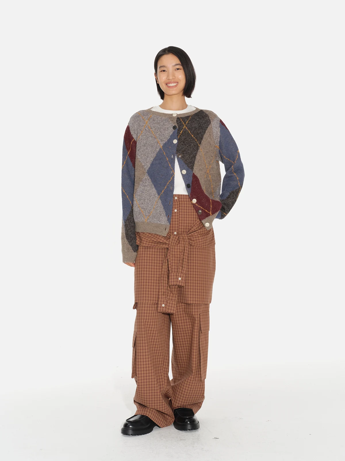 Studiotill8 Classic Retro Knitted Wool Blend Sweater One oulder Women's Faion Autumn Winter Warm Pure Color Straight Tube
Studiotill8 Classic Retro Knitted Wool Blend Sweater One oulder Women's Faion Autumn Winter Warm Pure Color Straight Tube