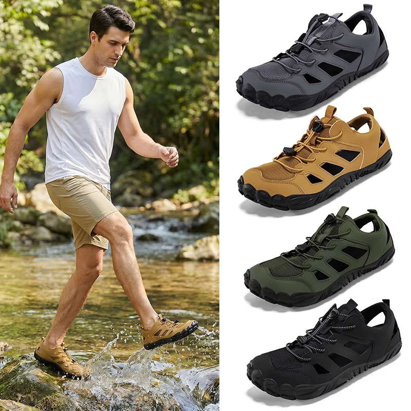 Men Water Shoes Casual Luxury Designer Non-Slip Women Waterproof Comfortable Lace Up Wading Shoes Unisex Brands Walking Shoes
Men Water Shoes Casual Luxury Designer Non-Slip Women Waterproof Comfortable Lace Up Wading Shoes Unisex Brands Walking Shoes