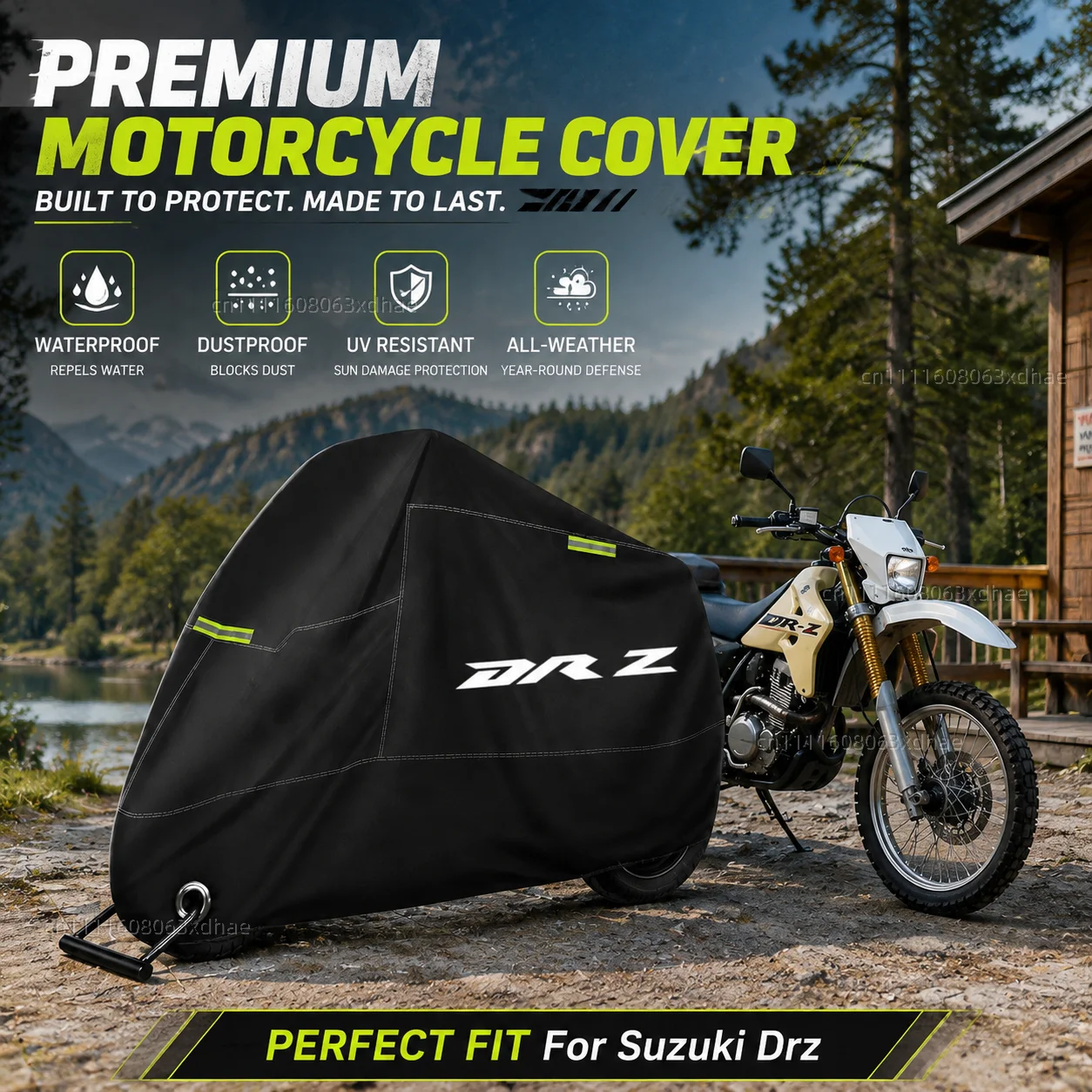 Motorcycle Full Cover Waterproof Rain Dustproof All Season 190T Oxford Cloth For For Suzuki Drz 400 drz400e DRZ400 Drz400s
Motorcycle Full Cover Waterproof Rain Dustproof All Season 190T Oxford Cloth For For Suzuki Drz 400 drz400e DRZ400 Drz400s