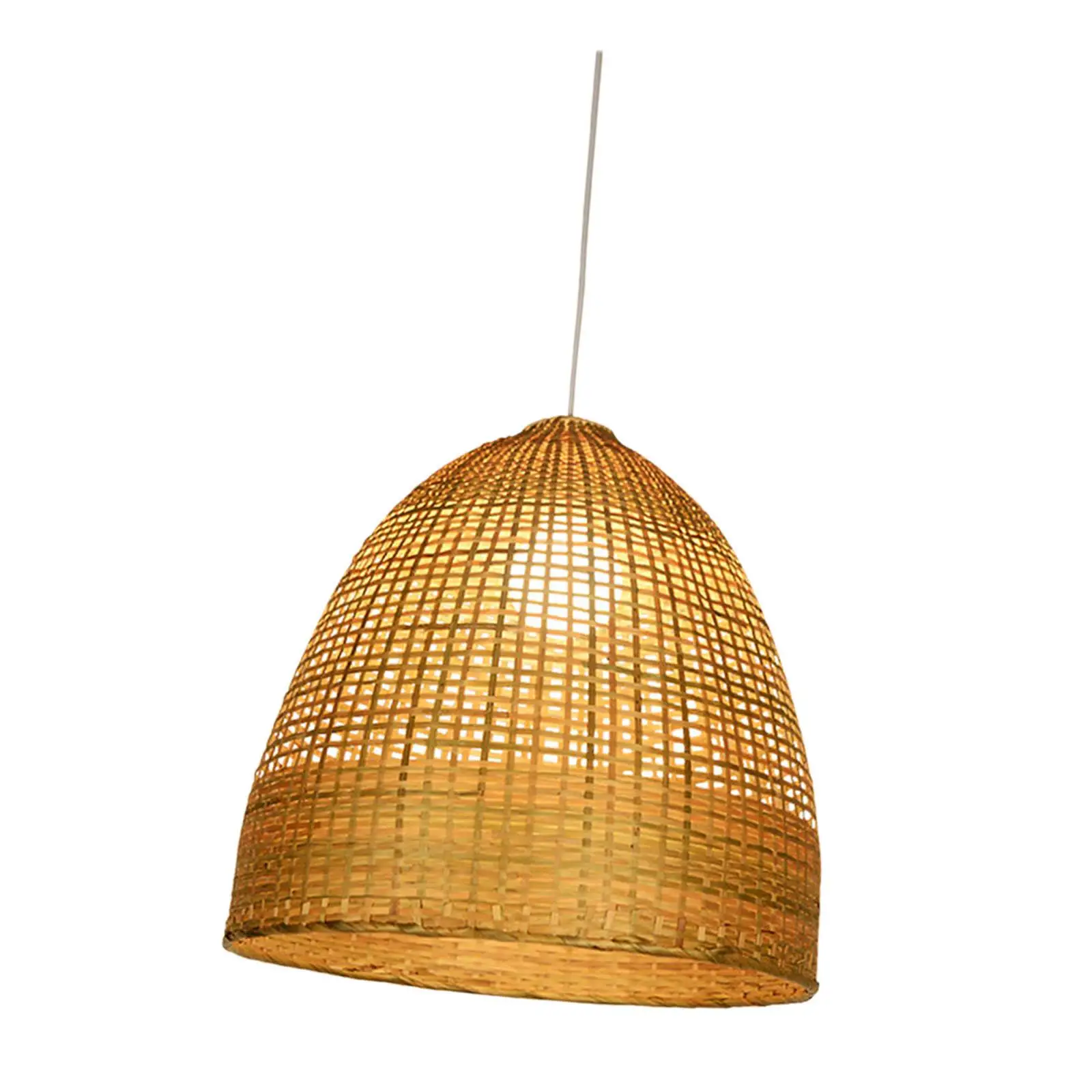 Nordic Style Elegant Bamboo Lamp Shade Woven Pendant Light Shade Cover, Lampshade Removable for Office, Dining Room
Nordic Style Elegant Bamboo Lamp Shade Woven Pendant Light Shade Cover, Lampshade Removable for Office, Dining Room