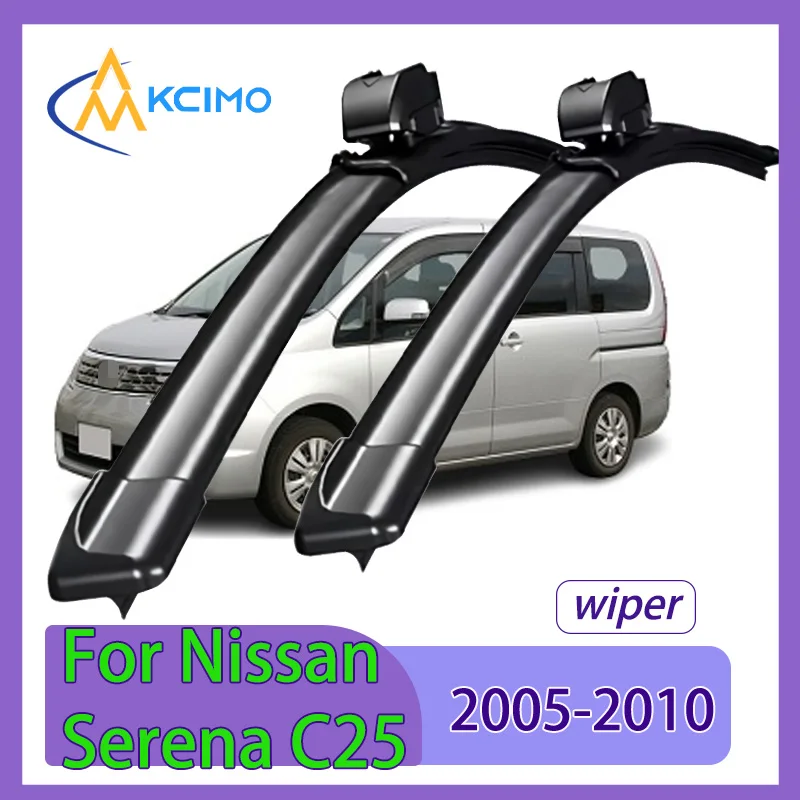 2pcs Quiet Beam Wiper Blades for Nissan Serena C25 2005–2010 Suzuki LandySilent Windshield Wipers with Installation
2pcs Quiet Beam Wiper Blades for Nissan Serena C25 2005–2010 Suzuki LandySilent Windshield Wipers with Installation
