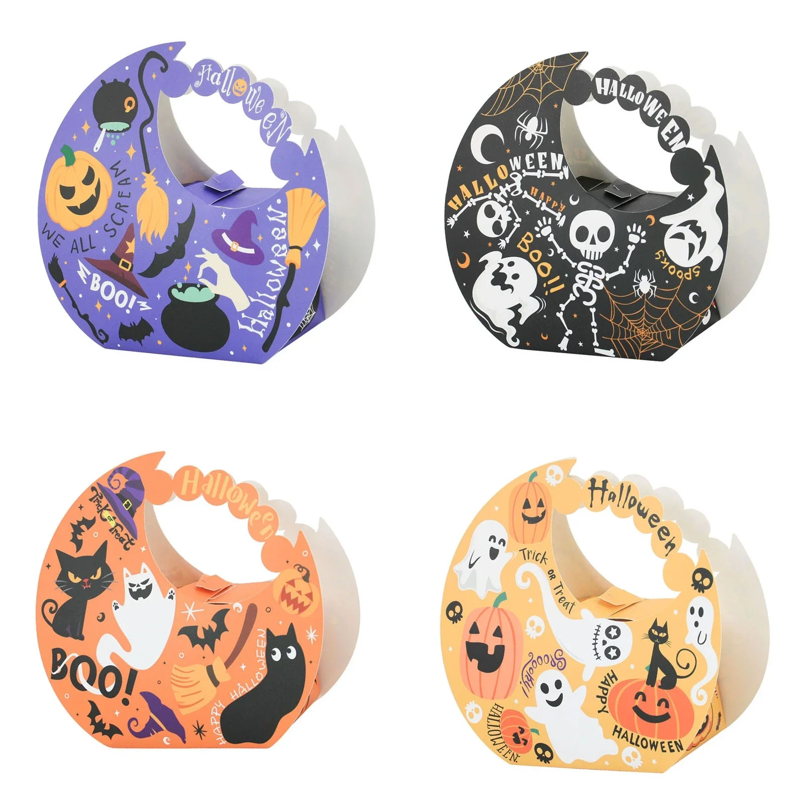 20/30/50PCS Halloween Candy Box Horror Ghost Vampire Pumpkin Paper Gift Cookie Box Trick Treat for DIY Halloween Party Supply
20/30/50PCS Halloween Candy Box Horror Ghost Vampire Pumpkin Paper Gift Cookie Box Trick Treat for DIY Halloween Party Supply