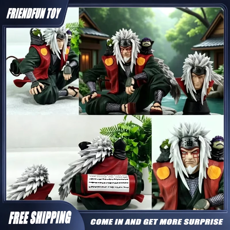 13.5cm Jiraiya Anime Figure Double Headed Statue Action Figurine Periphery Model Toy Ornament Desktop Collection Decoration Gift
13.5cm Jiraiya Anime Figure Double Headed Statue Action Figurine Periphery Model Toy Ornament Desktop Collection Decoration Gift