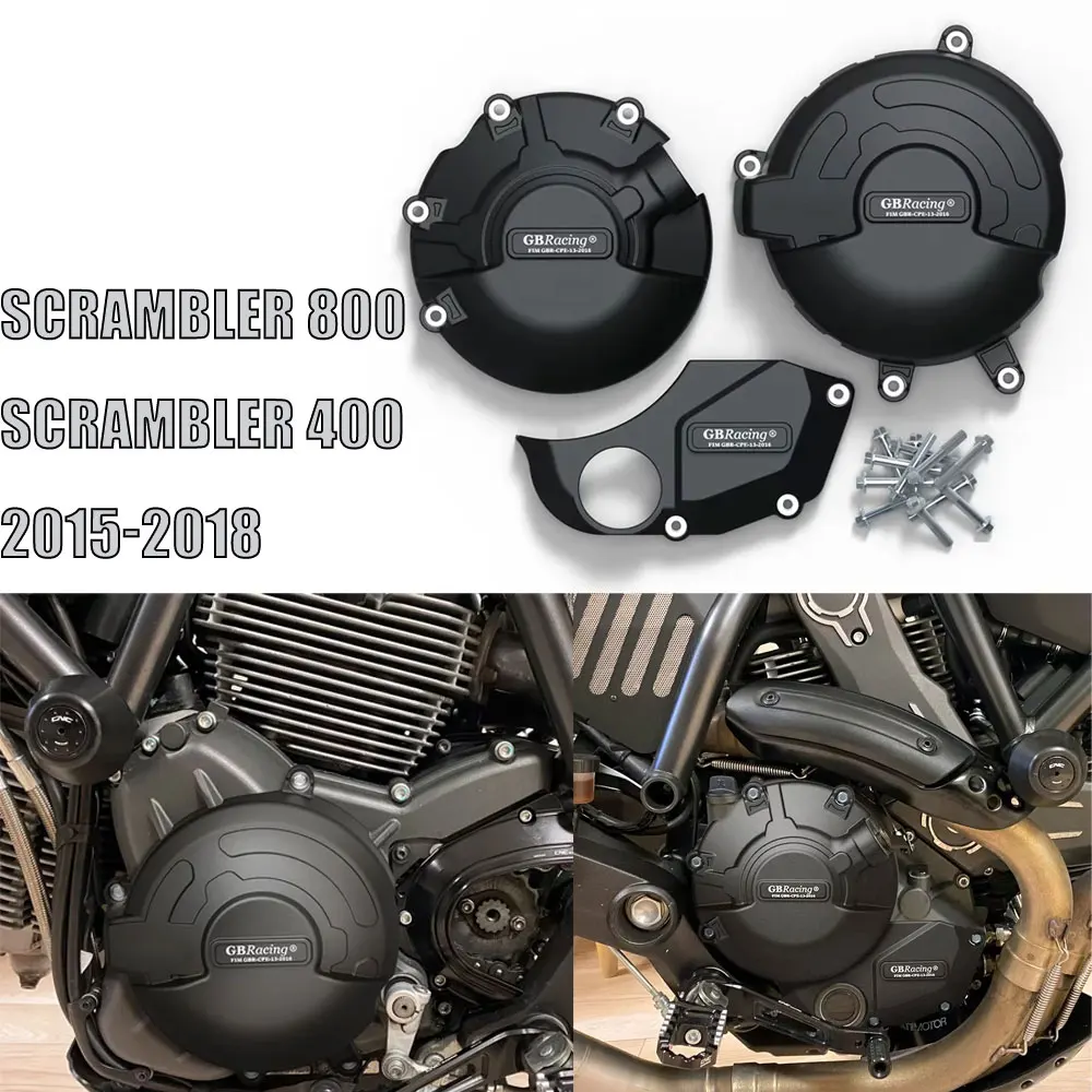 Engine Cover Protection for Ducati Scrambler 800 2015-2018 / Scrambler 400 Motorcycle accessories
Engine Cover Protection for Ducati Scrambler 800 2015-2018 / Scrambler 400 Motorcycle accessories