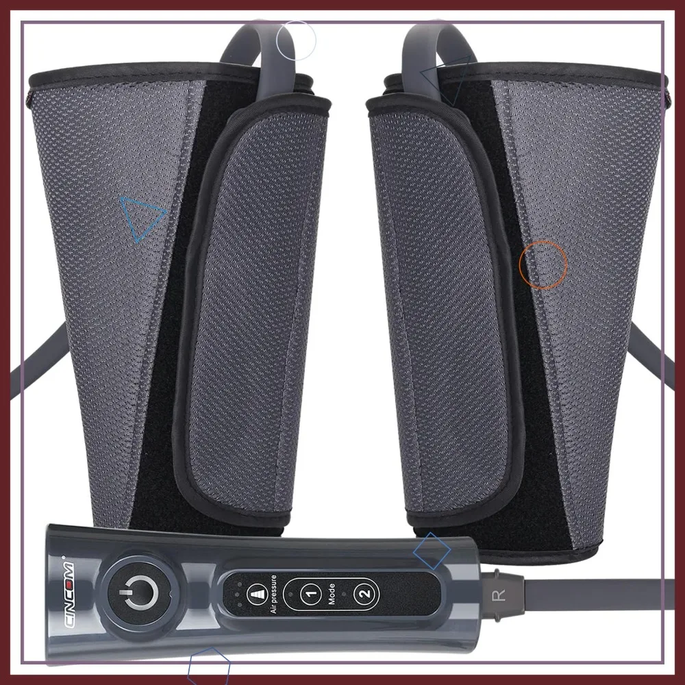 Leg Massager for Circulation and Pain Relief, Air Compression Calf Massager with 2 Modes 3 Intensities
Leg Massager for Circulation and Pain Relief, Air Compression Calf Massager with 2 Modes 3 Intensities