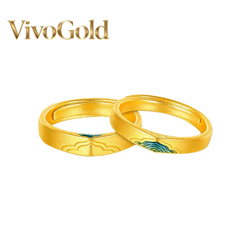 VivoGold9999 24K Real Gold The Journey of a Legendary Landscape Painting Pair Ring Couple Lovers Rings Adjustable Enamel
VivoGold9999 24K Real Gold The Journey of a Legendary Landscape Painting Pair Ring Couple Lovers Rings Adjustable Enamel