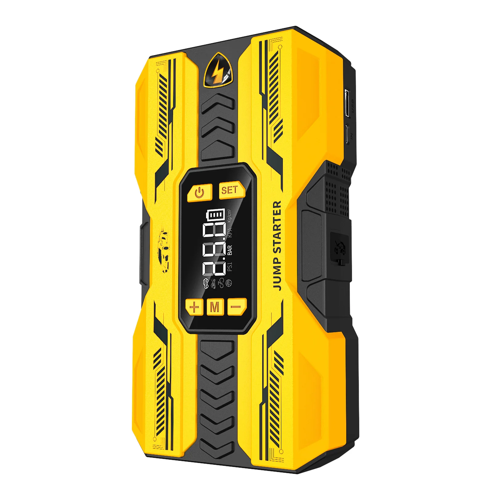 Car Emergency Start Power Supply, Electric Charging Pump Integrated Machine, Car Electric Treasure Artifact Rescue Wireless Char
Car Emergency Start Power Supply, Electric Charging Pump Integrated Machine, Car Electric Treasure Artifact Rescue Wireless Char