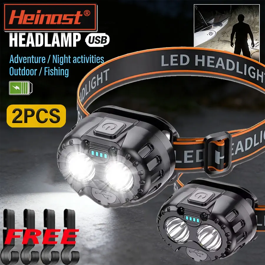 Портативный мощный светодиодный налобный фонарь с датчиком движения, светодиодный налобный фонарик, водонепроницаемая перезаряжаемая фара для рыбалки на открытом воздухе, кемпинга
Портативный мощный светодиодный налобный фонарь с датчиком движения, светодиодный налобный фонарик, водонепроницаемая перезаряжаемая фара для рыбалки на открытом воздухе, кемпинга