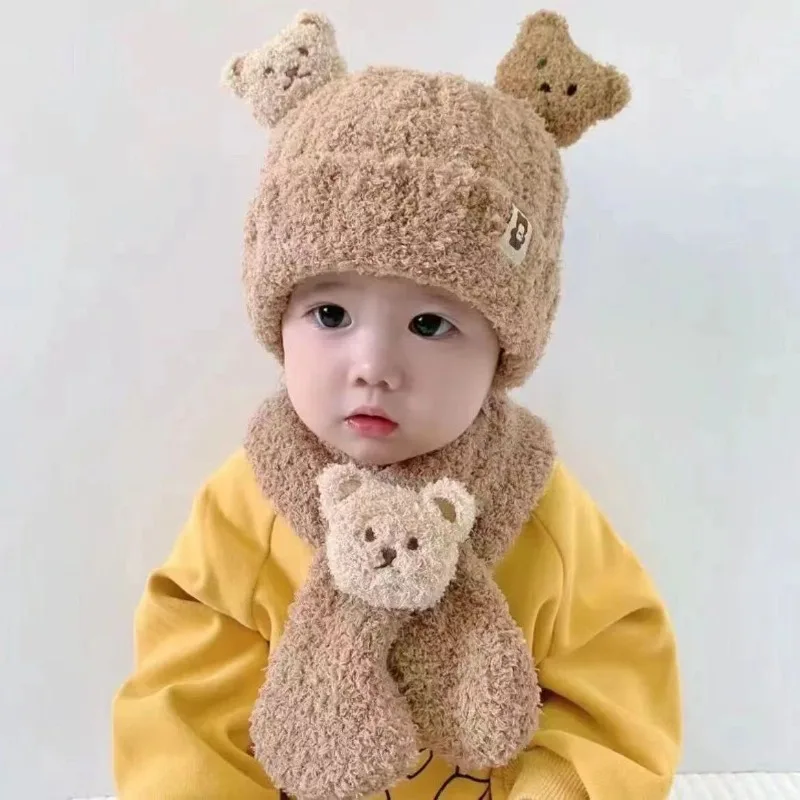 Infant Winter For Newborns Girl Cute Funny Girls Baby Lovely Little Bear Knitting Ear Children Boy Winter Hat Thickeni Protectio
Infant Winter For Newborns Girl Cute Funny Girls Baby Lovely Little Bear Knitting Ear Children Boy Winter Hat Thickeni Protectio