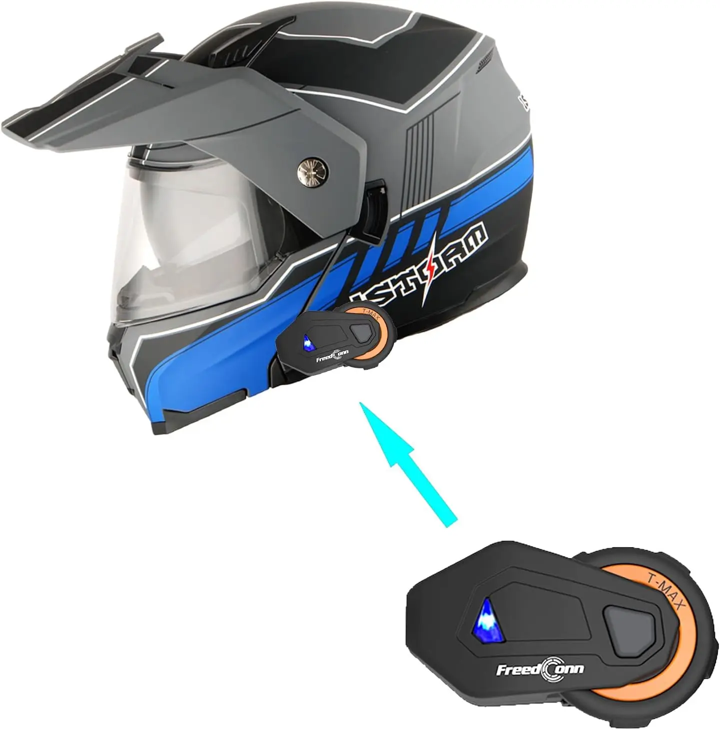 Z Bluetooth New Motorcycle Modular Flip up Full Face Helmet Dual Visor: HJK910 DSPORT
Z Bluetooth New Motorcycle Modular Flip up Full Face Helmet Dual Visor: HJK910 DSPORT