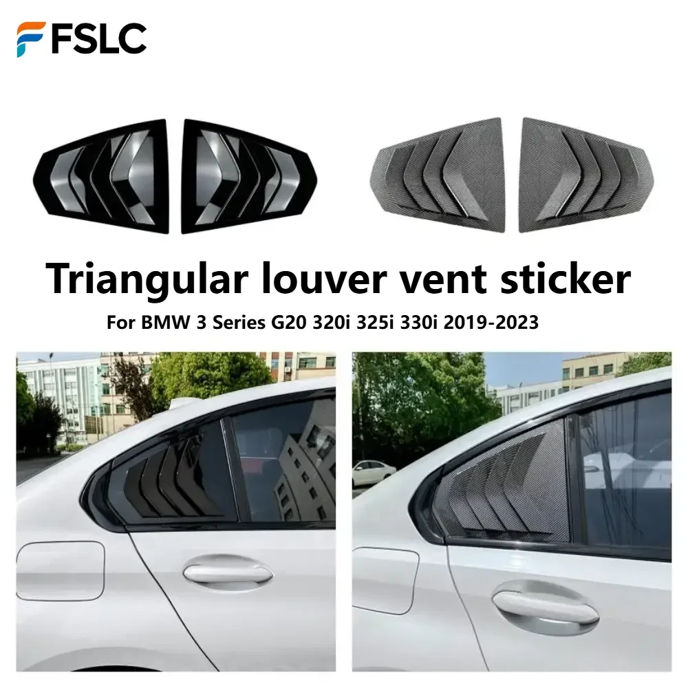 ⭐Genuine⭐ Rear Window Triangle Louver Stickers For BMW 3 Series G20 2019-2023, 320i 325i 330i Accessories, Side Blind Visor Trim
⭐Genuine⭐ Rear Window Triangle Louver Stickers For BMW 3 Series G20 2019-2023, 320i 325i 330i Accessories, Side Blind Visor Trim