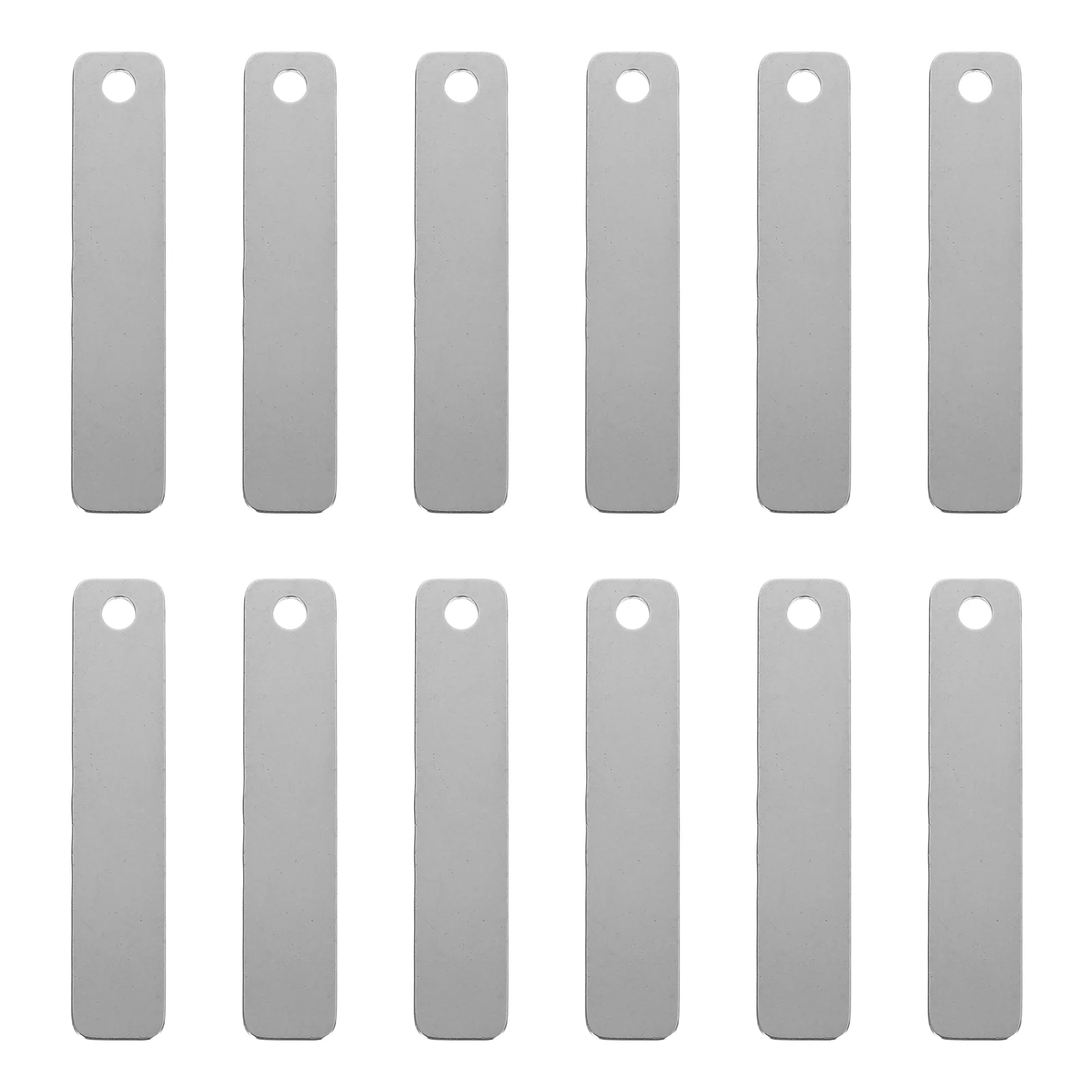 25pcs Stainless Steel Blank Tags Metal Engraving Labels Durable Rectangle Hanging Charms for Luggage Pet Nameplates Stamping
25pcs Stainless Steel Blank Tags Metal Engraving Labels Durable Rectangle Hanging Charms for Luggage Pet Nameplates Stamping