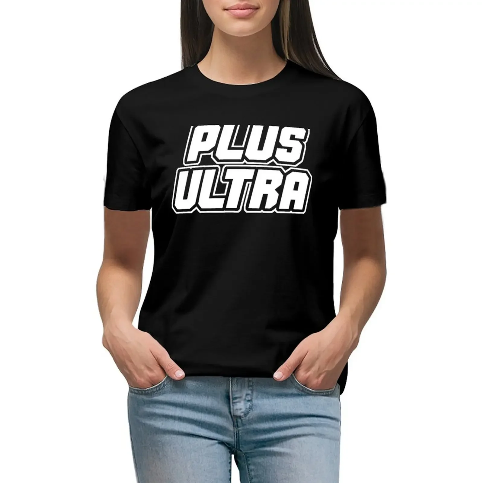 PLUS ULTRA T-Shirt customs design your own shirts graphic tees animal print shirt for girls tops Women's tops
PLUS ULTRA T-Shirt customs design your own shirts graphic tees animal print shirt for girls tops Women's tops