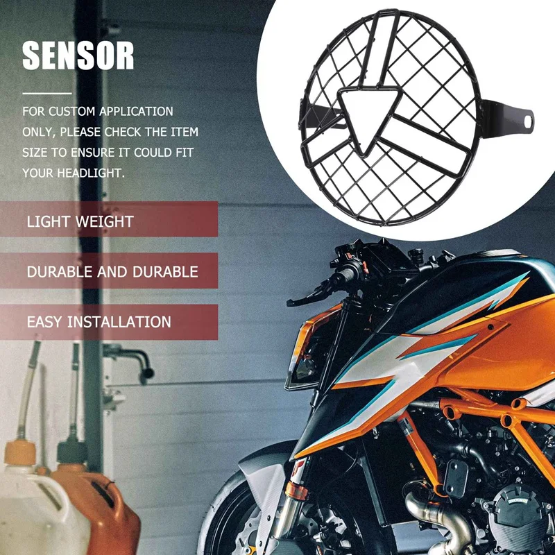 M0t-rМотоциклетная фара, абажур в стиле ретро, черный корпус, круглая фара 
M0t-rМотоциклетная фара, абажур в стиле ретро, черный корпус, круглая фара