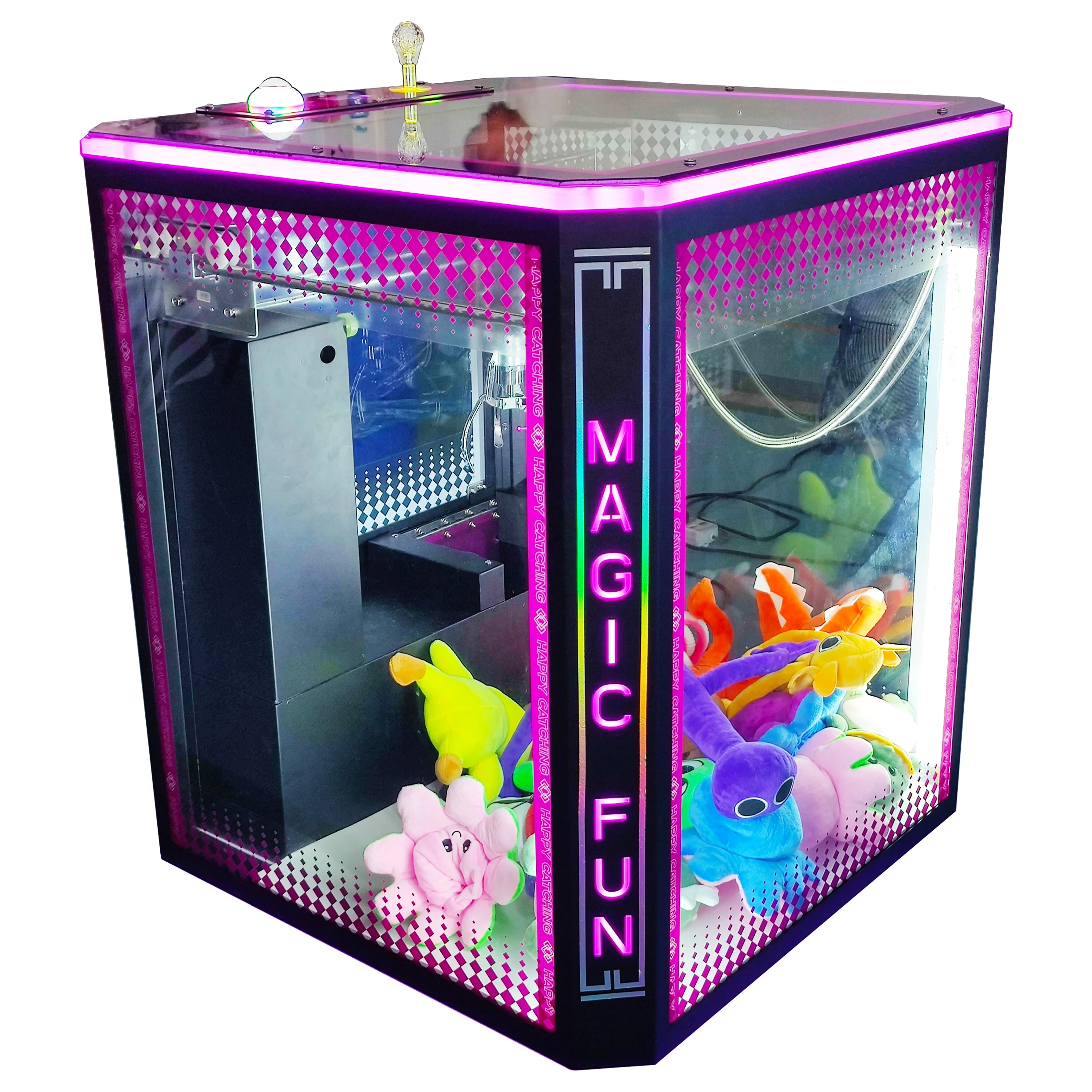 НОВАЯ машина Magic Fun Cube Claw Crane, семь цветов, одиночная мини-машина с когтями
НОВАЯ машина Magic Fun Cube Claw Crane, семь цветов, одиночная мини-машина с когтями