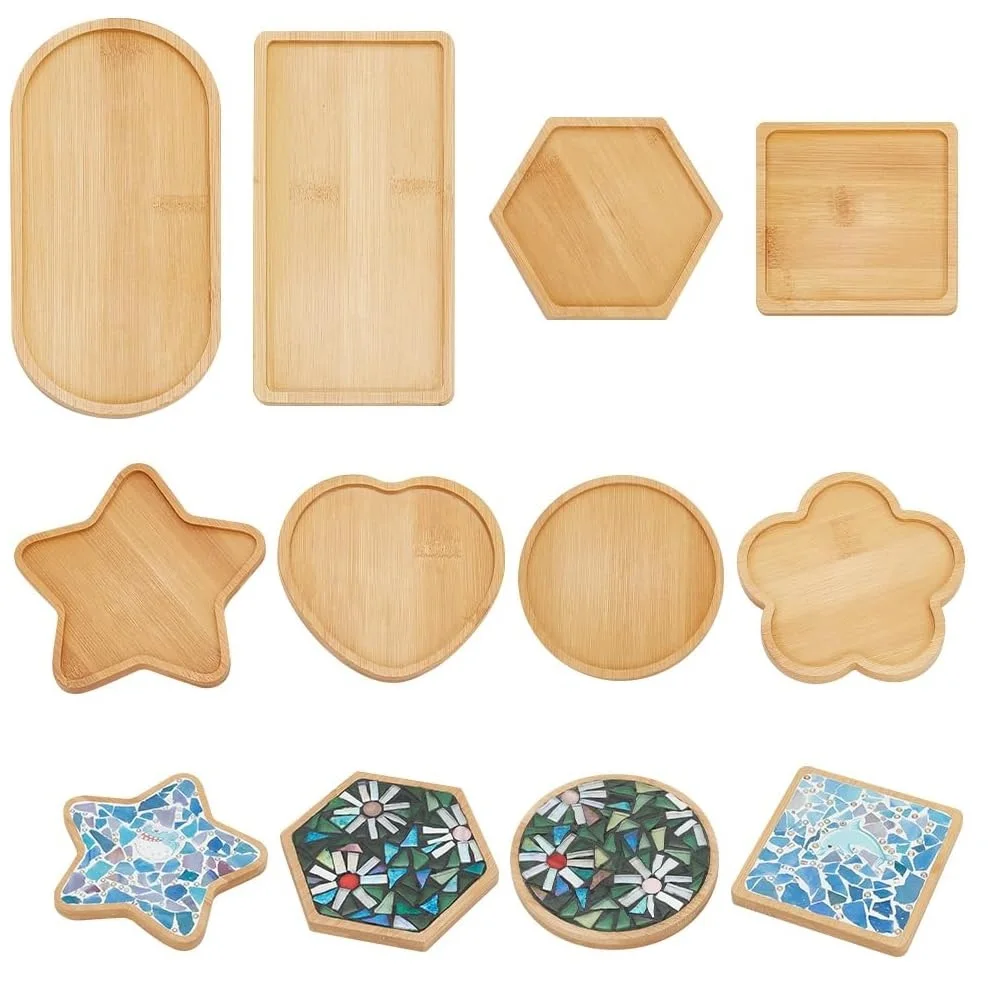 100Pcs Bamboo Blank Coaster Base Substrates Drinking DIY Cup Coasters Trays for Mosaic Crafts Art Plate Home Decor Gifts
100Pcs Bamboo Blank Coaster Base Substrates Drinking DIY Cup Coasters Trays for Mosaic Crafts Art Plate Home Decor Gifts
