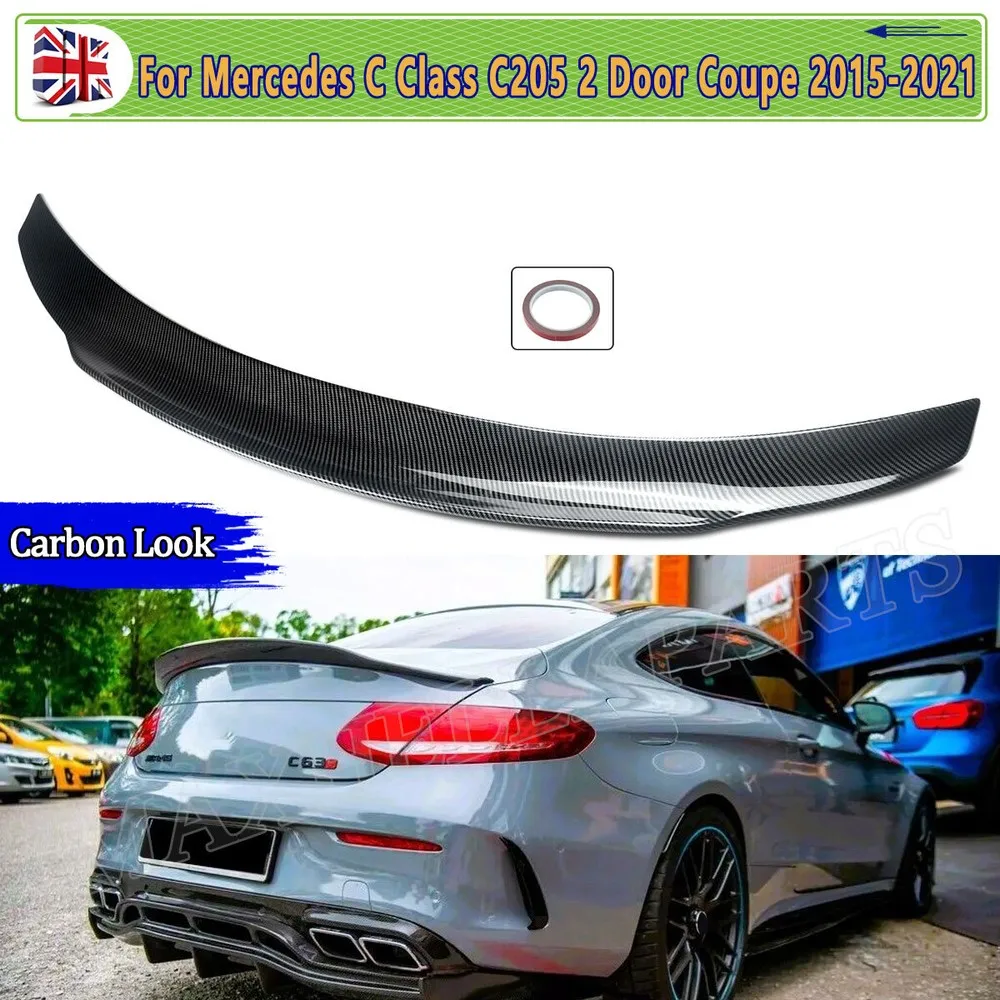 Tail Spoiler Wings For Mercedes C Class Coupe C205 C200 C200D C300 2014-2021 Black Carbon Look Rear Ducktail PSM Style Spoiler
Tail Spoiler Wings For Mercedes C Class Coupe C205 C200 C200D C300 2014-2021 Black Carbon Look Rear Ducktail PSM Style Spoiler