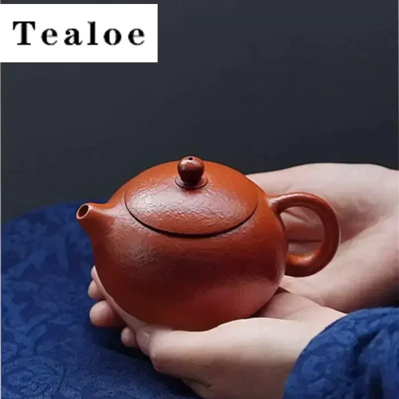 200ml Yixing High-end Purple Clay Teapots Famous Handmade Xishi Tea Pot Coarse Sand Dahongpao Kettle Chinese Zisha Tea Set
200ml Yixing High-end Purple Clay Teapots Famous Handmade Xishi Tea Pot Coarse Sand Dahongpao Kettle Chinese Zisha Tea Set