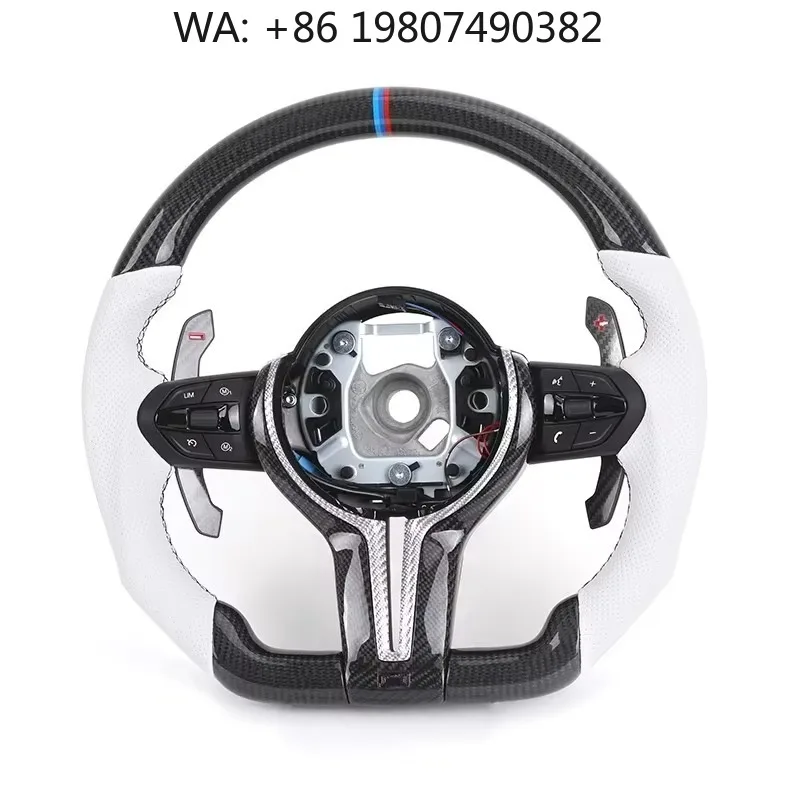 Magnetic Shift Paddle Carbon Sport Steering Wheel, Custom Leather Mod Parts Fits M3/M5 3/6 X6 All F Aftermarket Vehicles
Magnetic Shift Paddle Carbon Sport Steering Wheel, Custom Leather Mod Parts Fits M3/M5 3/6 X6 All F Aftermarket Vehicles