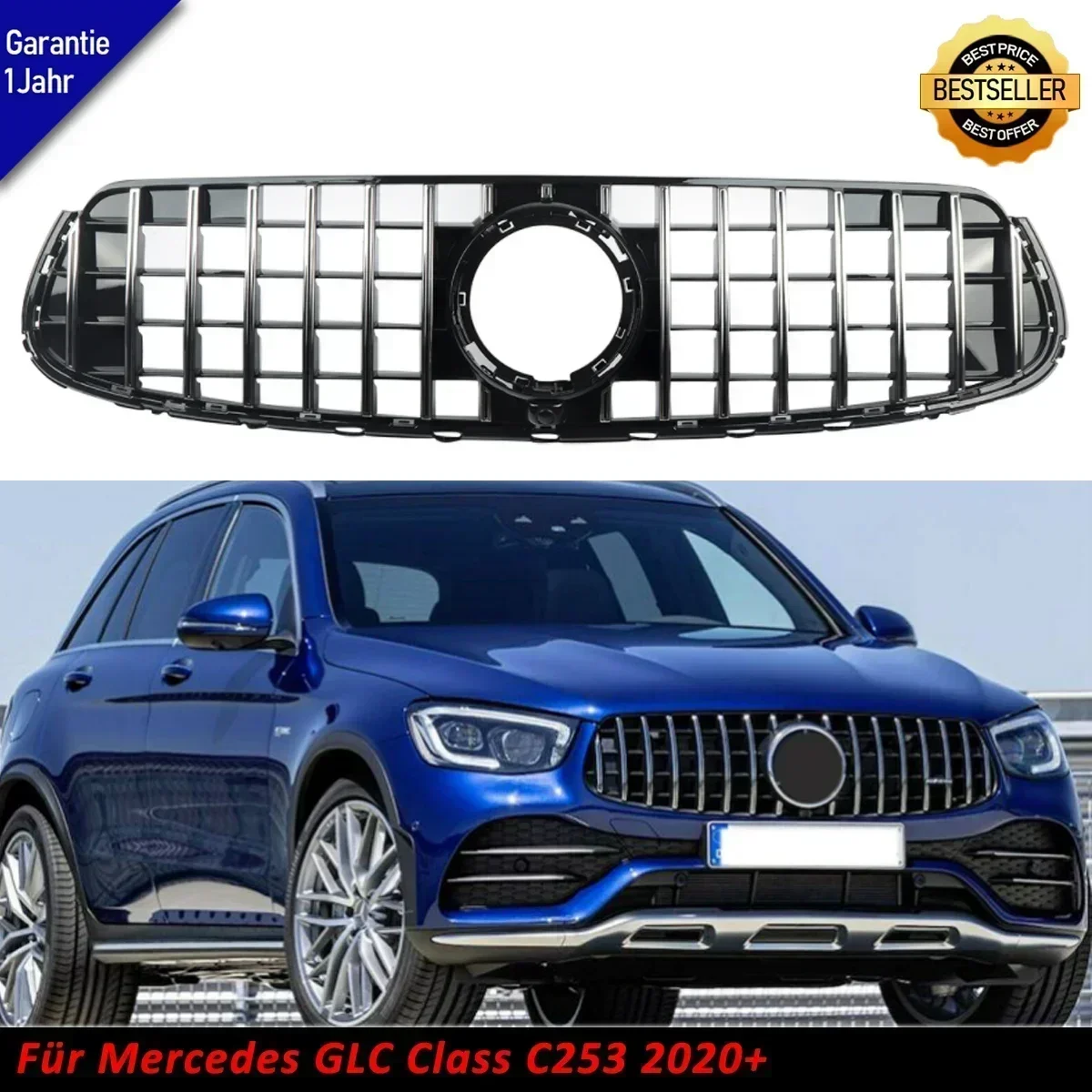 SAIQINGSP Car Accessories Tools For Mercedes Benz GLCW253/X253GLC300 GLC350 GLC43 2020+ Black+Chrome
SAIQINGSP Car Accessories Tools For Mercedes Benz GLCW253/X253GLC300 GLC350 GLC43 2020+ Black+Chrome