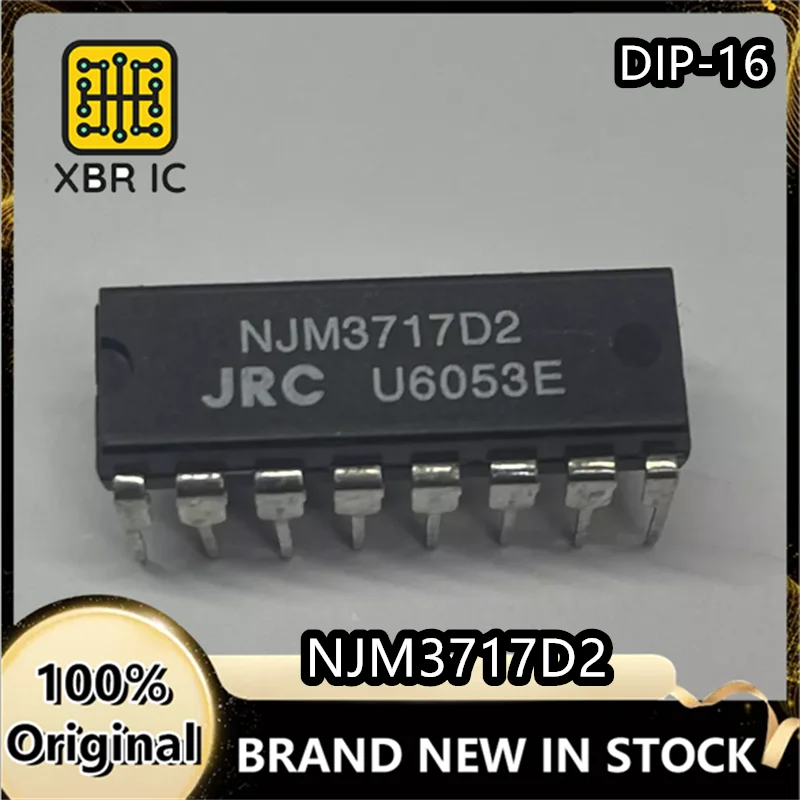 (20/50 pieces) NJM3717D2 NJM3717 motor driver motor controller chip DIP-16 plug-in integrated new original authentic spot
(20/50 pieces) NJM3717D2 NJM3717 motor driver motor controller chip DIP-16 plug-in integrated new original authentic spot
