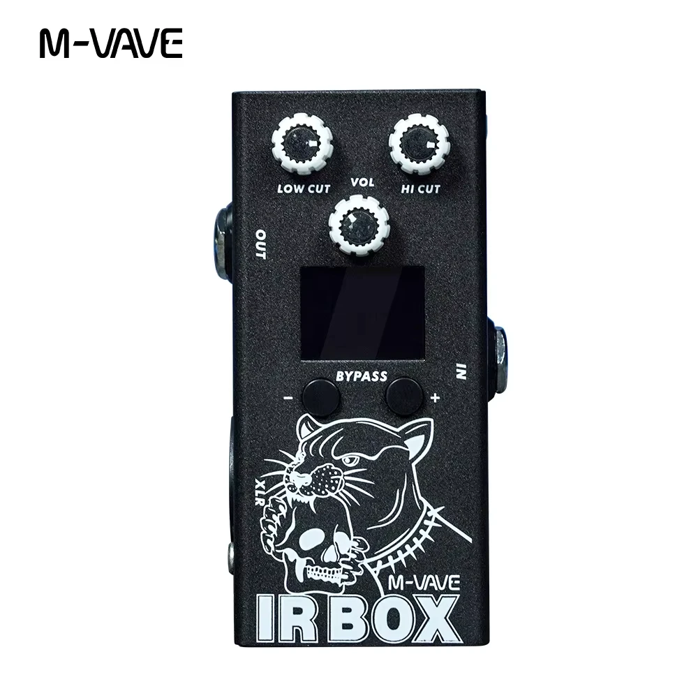 M-VAVE IR Box: Симулятор гитарного кабинета, IR-лодер, мульти-классический звук динамиков, управление через приложение, выход 6.35мм/XLR
M-VAVE IR Box: Симулятор гитарного кабинета, IR-лодер, мульти-классический звук динамиков, управление через приложение, выход 6.35мм/XLR