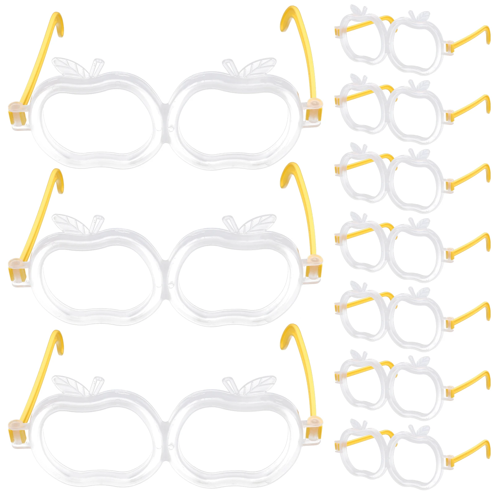 10 pcs Glowing Fluorescent Glasses Thickened Durable Light Up Eyeglasses Cute Apple Shape Lightweight Portable Party Wedding
10 pcs Glowing Fluorescent Glasses Thickened Durable Light Up Eyeglasses Cute Apple Shape Lightweight Portable Party Wedding