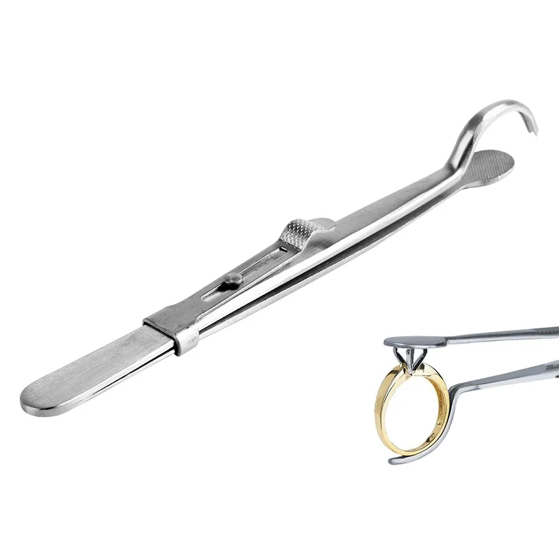 Head and Shank Tweezers Reverse Action Self-Locking Ring Soldering Tool Stainless Steel Jewelry Soldering Clamp for Rings
Head and Shank Tweezers Reverse Action Self-Locking Ring Soldering Tool Stainless Steel Jewelry Soldering Clamp for Rings