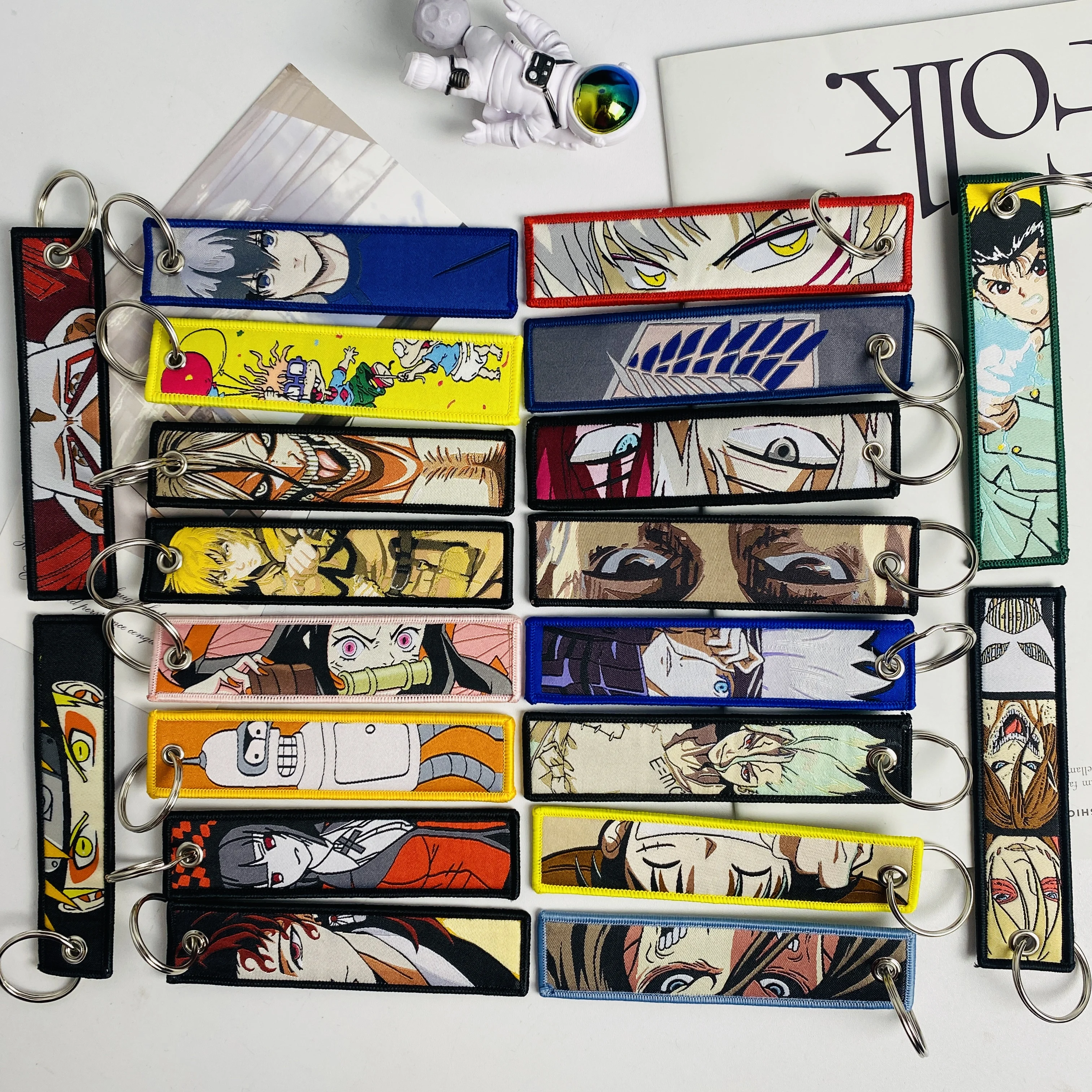 Anime Lock Keychain Fan Gifts Tag Key chain Pendant Accessories For bag Key ring Gift Mix wholesale Manga Gifts Halloween
Anime Lock Keychain Fan Gifts Tag Key chain Pendant Accessories For bag Key ring Gift Mix wholesale Manga Gifts Halloween