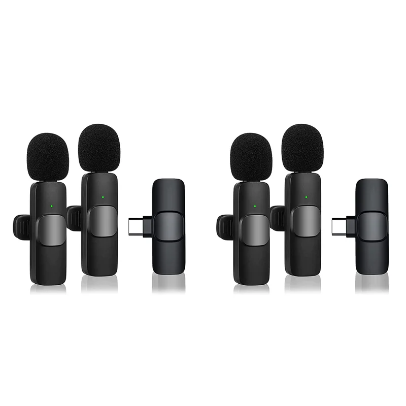 GROCE-4X Беспроводной петличный микрофон для USB-C, Plug and Play с шумоподавлением, автоматическая синхронизация, петличный микрофон, прямая трансляция, видеоблогов
GROCE-4X Беспроводной петличный микрофон для USB-C, Plug and Play с шумоподавлением, автоматическая синхронизация, петличный микрофон, прямая трансляция, видеоблогов