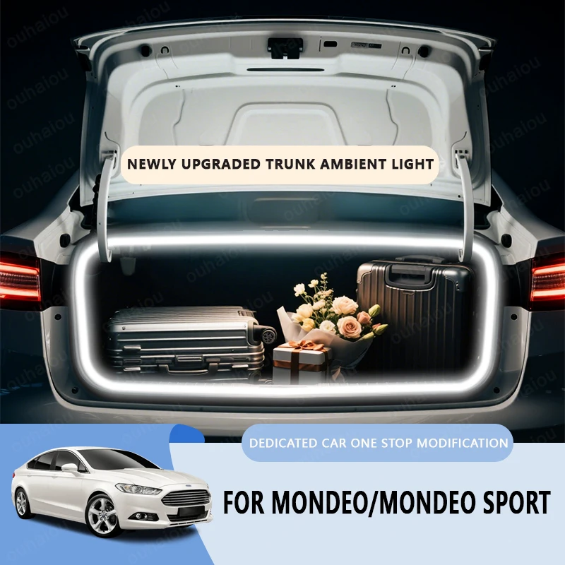 Для Mondeo/Mondeo Sport 2022-2025 гг. Модификация фонаря багажника Атмосферные фонари Белый теплый белый Светодиодная панель заднего багажника
Для Mondeo/Mondeo Sport 2022-2025 гг. Модификация фонаря багажника Атмосферные фонари Белый теплый белый Светодиодная панель заднего багажника