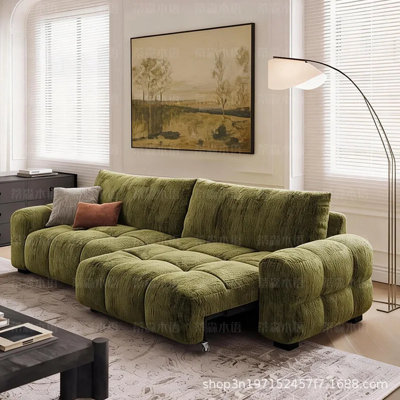 Sofa bed all-in-one multi-functional retro electric telescopic sofa bed
Sofa bed all-in-one multi-functional retro electric telescopic sofa bed