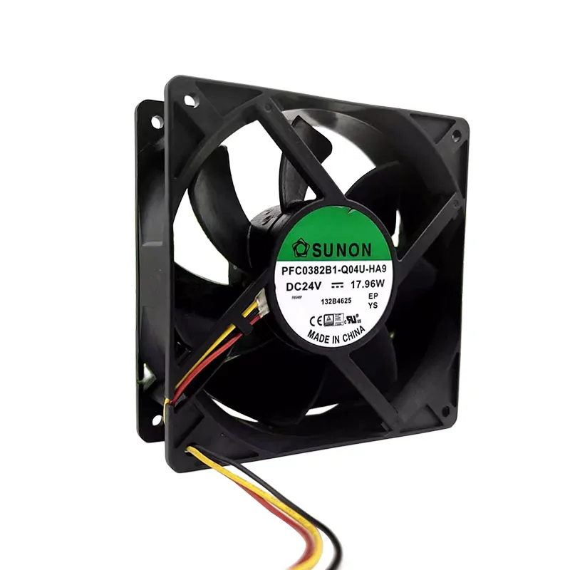NEW ORIGINAL PFC0382B1-Q04U-HA9 24V 17.96W 12038 120x120x38mm COOLING FAN RADIATOR
NEW ORIGINAL PFC0382B1-Q04U-HA9 24V 17.96W 12038 120x120x38mm COOLING FAN RADIATOR