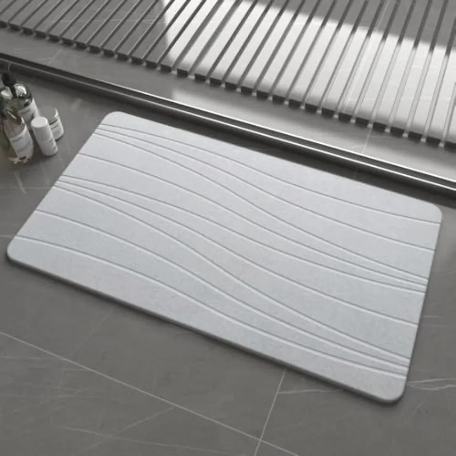 Extra Large Stone Bath Mat 30'' x 17'' Diatomaceous Earth Non-Slip Stone Shower Mat Super Absorbent Diatomite Stone Mats for Ba
Extra Large Stone Bath Mat 30'' x 17'' Diatomaceous Earth Non-Slip Stone Shower Mat Super Absorbent Diatomite Stone Mats for Ba