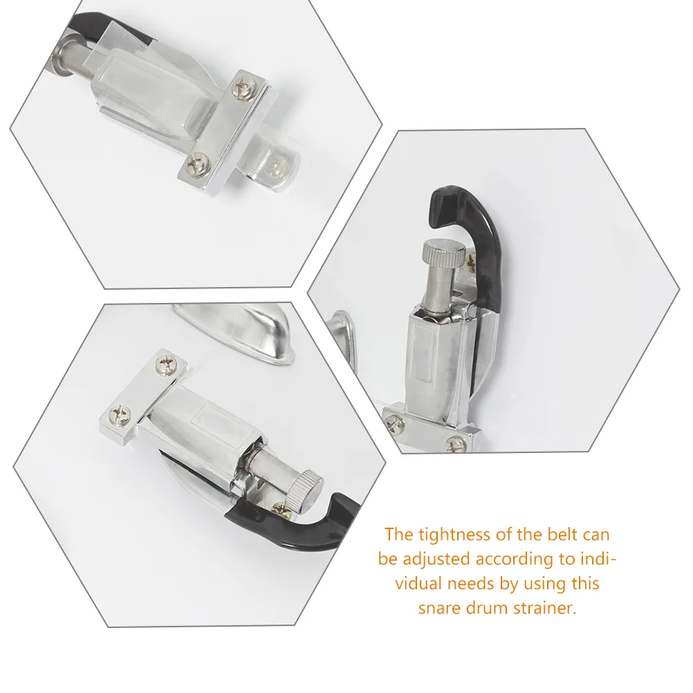 Snare Drum Regulator Zinc Alloy Electric Silver Adjustable Strainer For Marching Drums Accessories Drum Parts Replacement Sturdy 
Snare Drum Regulator Zinc Alloy Electric Silver Adjustable Strainer For Marching Drums Accessories Drum Parts Replacement Sturdy