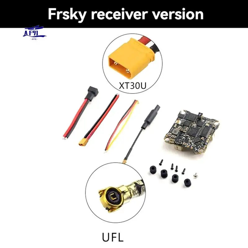 AF91-X12 AIO 5In1 1-2S Flight Controller Built-In 12A ESC OPENVTX 400Mw For FPV Drones For Frsky Receiver Version
AF91-X12 AIO 5In1 1-2S Flight Controller Built-In 12A ESC OPENVTX 400Mw For FPV Drones For Frsky Receiver Version