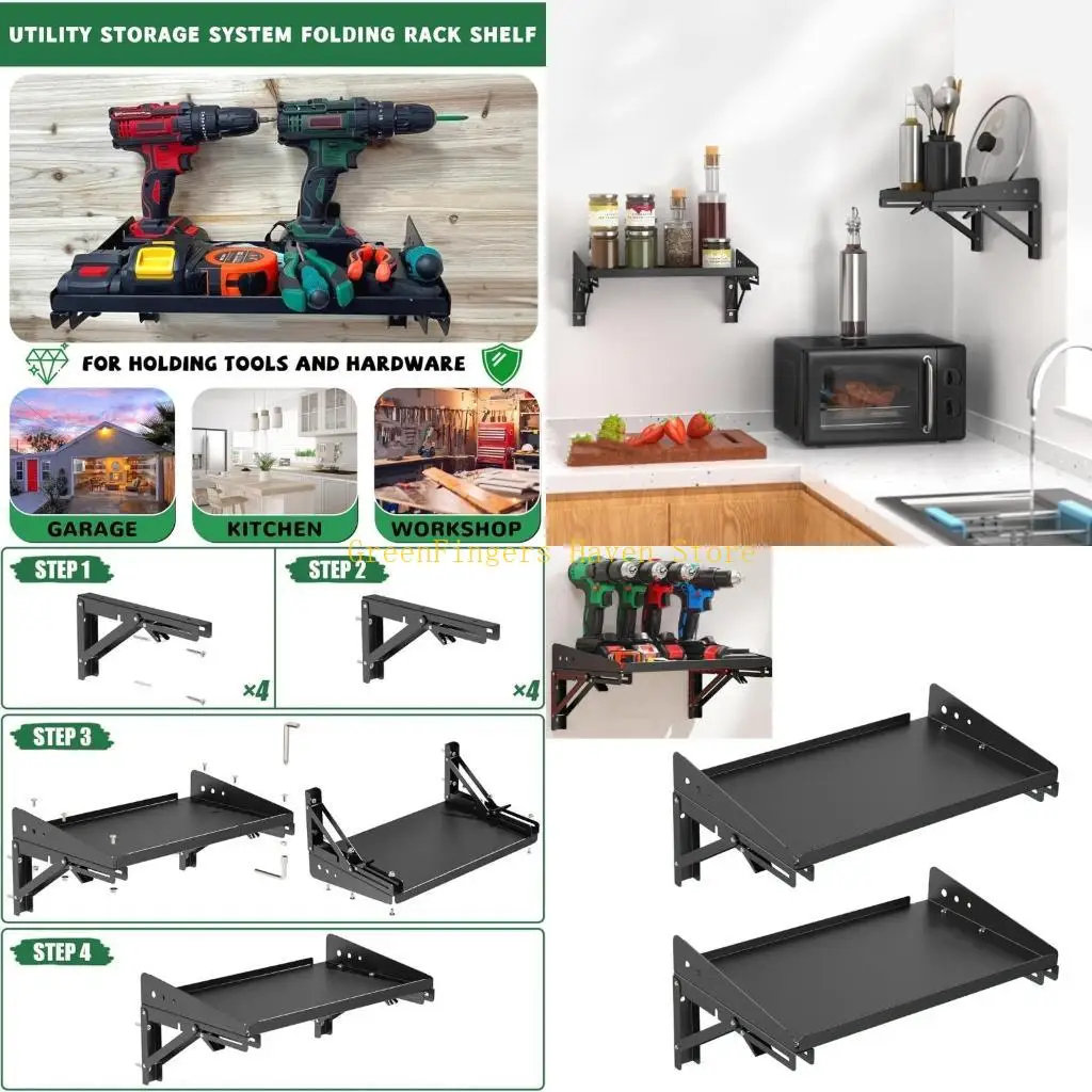 F68D 2lots Easyly Install Foldable Steel Shelves for Garage Heavy Equipment Storage
F68D 2lots Easyly Install Foldable Steel Shelves for Garage Heavy Equipment Storage