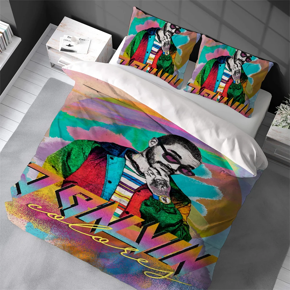 J-J. Balvin Singer Duvet Cover Set Soft Wash Bed 3 Piece Summer Comfortable Student Dormitory Home Baby Bedding Best seller
J-J. Balvin Singer Duvet Cover Set Soft Wash Bed 3 Piece Summer Comfortable Student Dormitory Home Baby Bedding Best seller