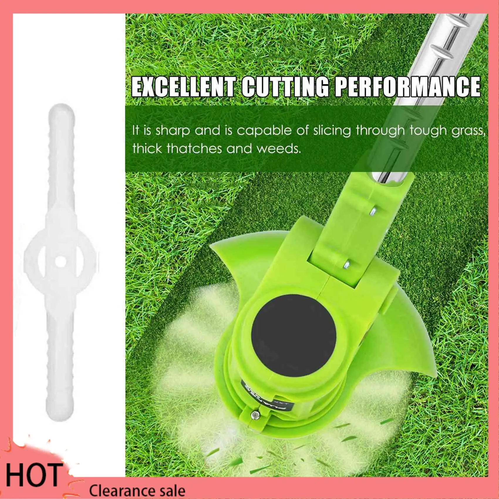 A88Z 100Pcs Plastic Grass Trimmer Blades Lawn Mower Trimmer Accessories Lawn Mower Blade Cordless Trimmer Garden Tool
A88Z 100Pcs Plastic Grass Trimmer Blades Lawn Mower Trimmer Accessories Lawn Mower Blade Cordless Trimmer Garden Tool