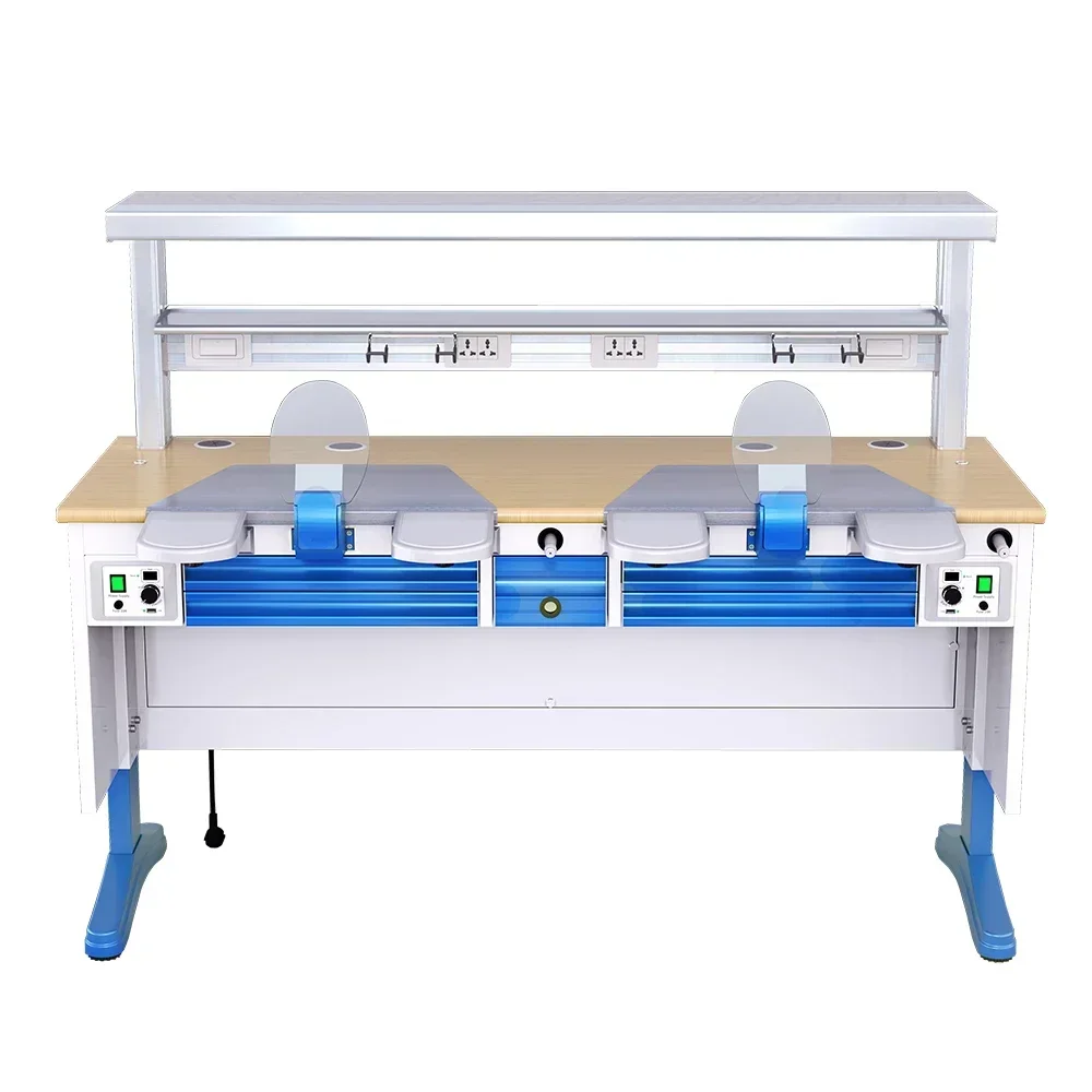 Top Quality Dental Technician Desk Oral Technician Desk With Vacuum Cleaner Denture Processing 1.2m Single Person Double P
Top Quality Dental Technician Desk Oral Technician Desk With Vacuum Cleaner Denture Processing 1.2m Single Person Double P