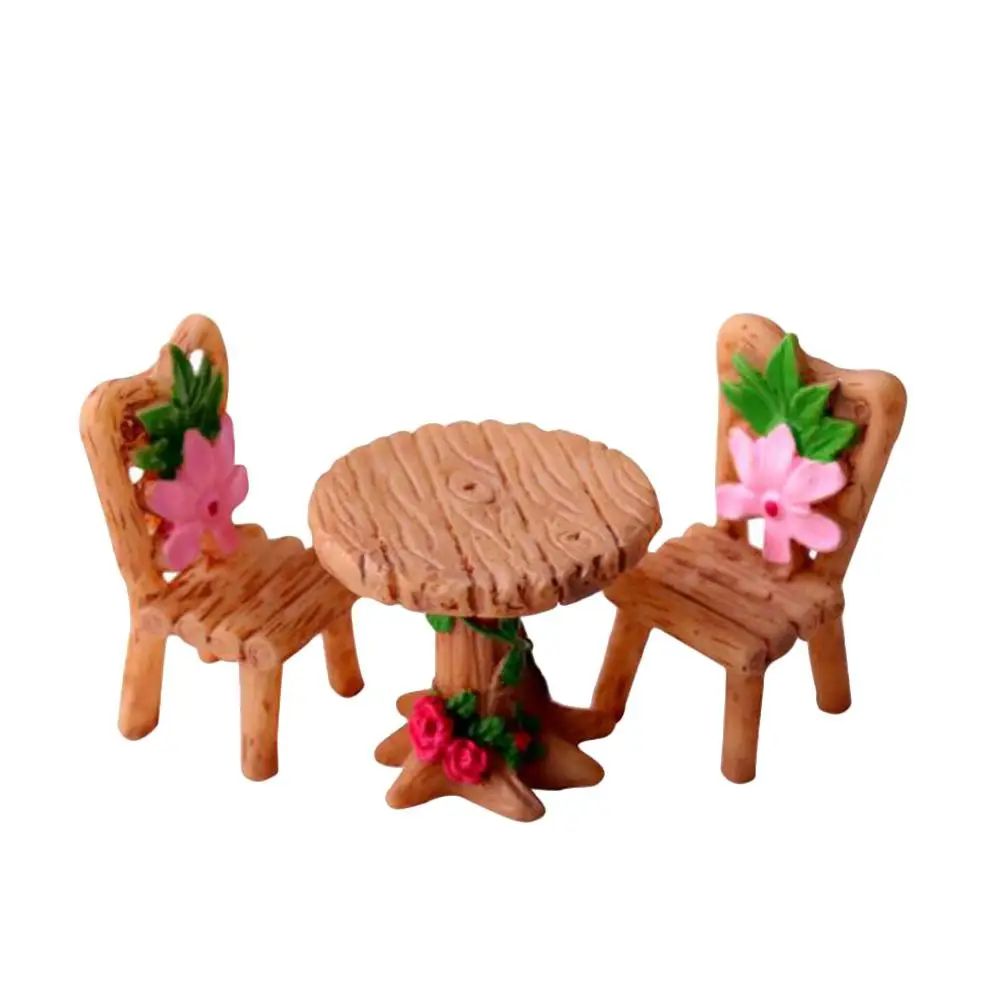 Mini Resin Table Chair Ornaments Plant Decor Miniature Landscape Accessory Durable Portable Garden Bonsai Succulent Statue
Mini Resin Table Chair Ornaments Plant Decor Miniature Landscape Accessory Durable Portable Garden Bonsai Succulent Statue