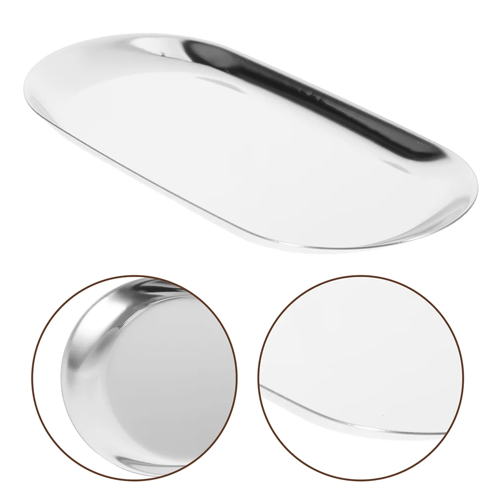 Necklace Container Fruit Tray Tip Dresser Jewelry Stainless Steel Rectangular Soap for Kitchen Counter
Necklace Container Fruit Tray Tip Dresser Jewelry Stainless Steel Rectangular Soap for Kitchen Counter